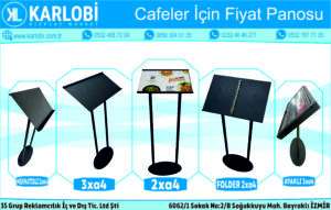 Cafeler İçin Fiyat Panosu