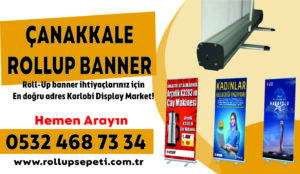 Çanakkale Rollup Banner