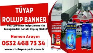 TÜYAP Rollup Banner