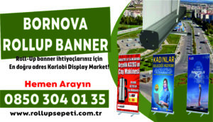 İzmir Bornova Rollup Banner