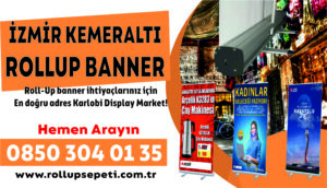 İzmir Kemeraltı Rollup Banner