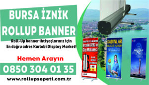Bursa İznik Rollup Banner