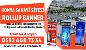 Konya Sanayi Sitesi Rollup Banner