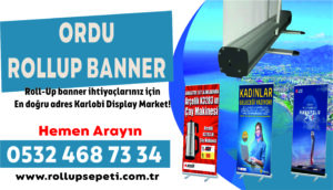 Ordu Rollup Banner