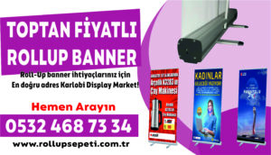 Toptan Fiyatlı Rollup Banner