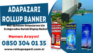 Adapazarı Rollup Banner