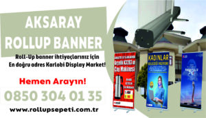 Aksaray Rollup Banner