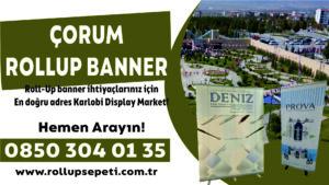 Çorum Rollup Banner