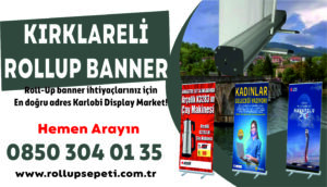 Kırklareli Rollup Banner