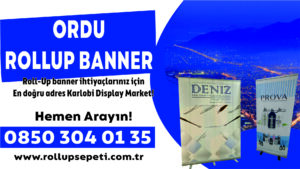 Ordu Rollup Banner