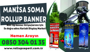 Manisa Soma Rollup Banner