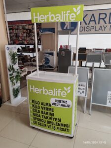 Herbalife Plastik Tanıtım Standı