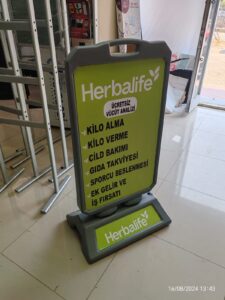 Herbalife Kapı Tabelası