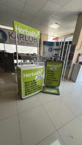 Plastik Fasülye Herbalife stand