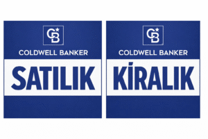 Coldwell banker Branda, Coldwell banker satılık afiş