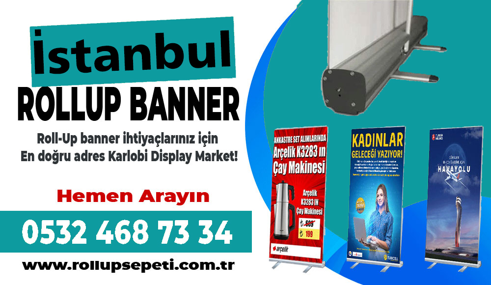İstanbul Anadolu Rollup Banner
