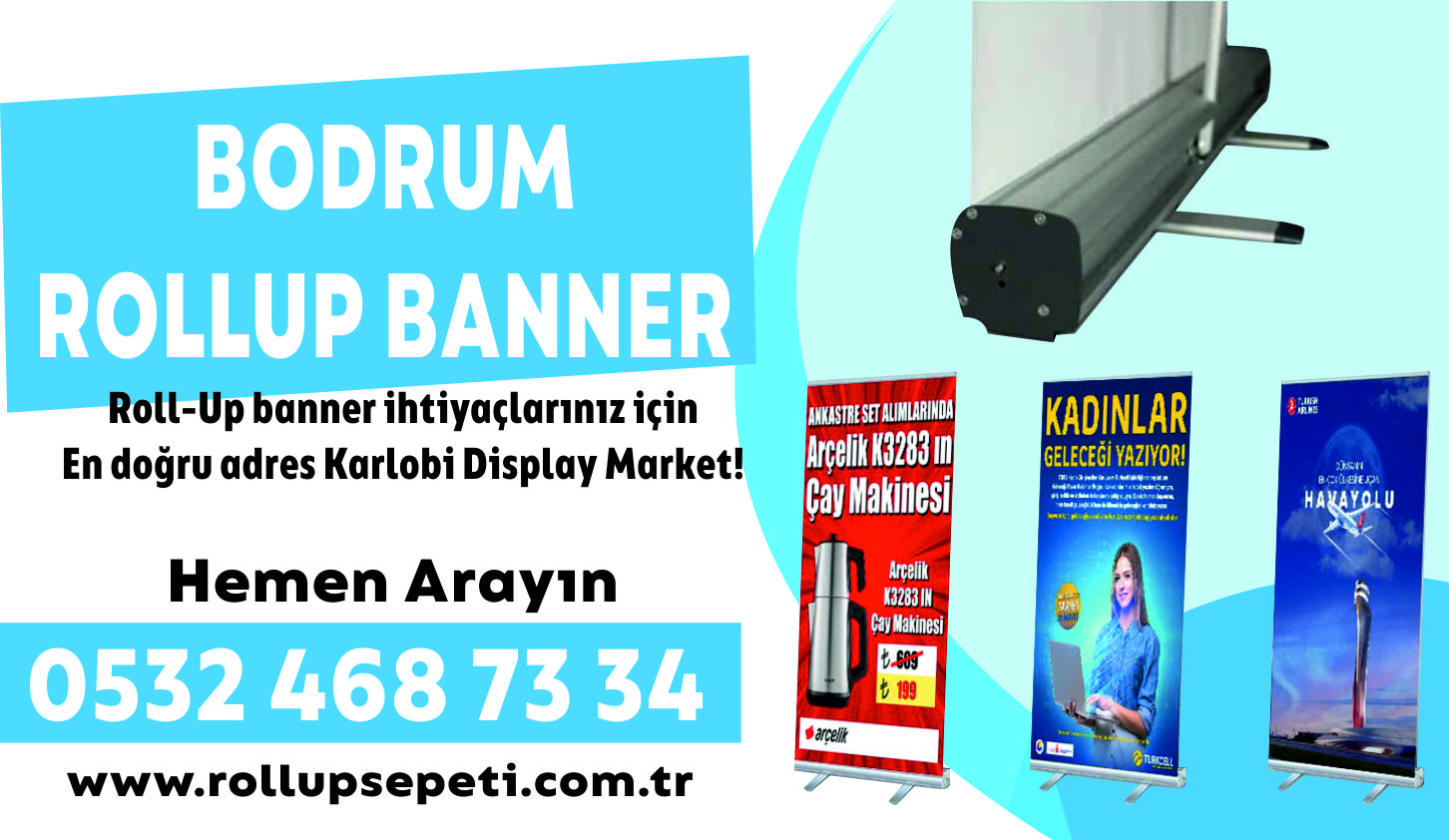 Bodrum Rollup Banner