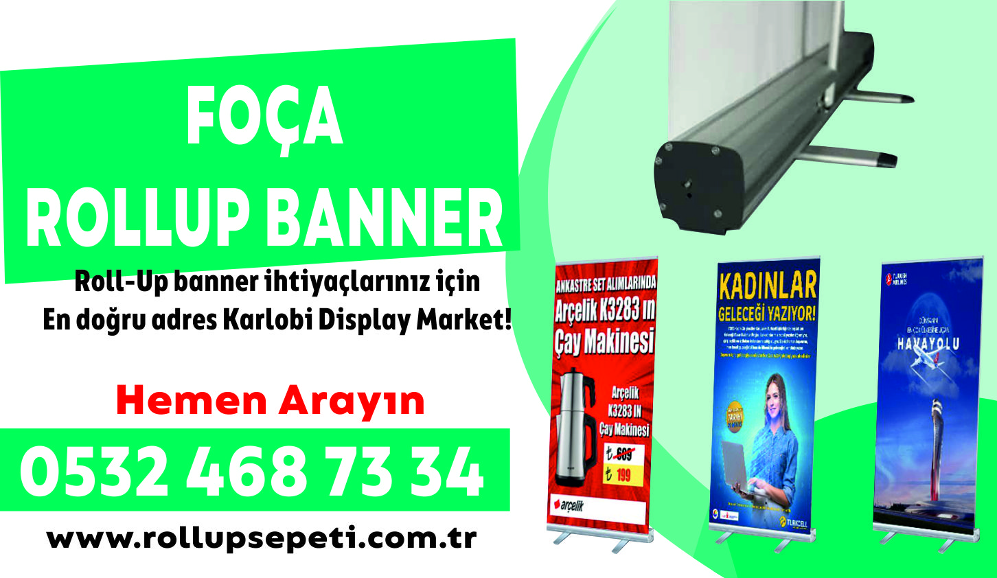 Foça Rollup Banner