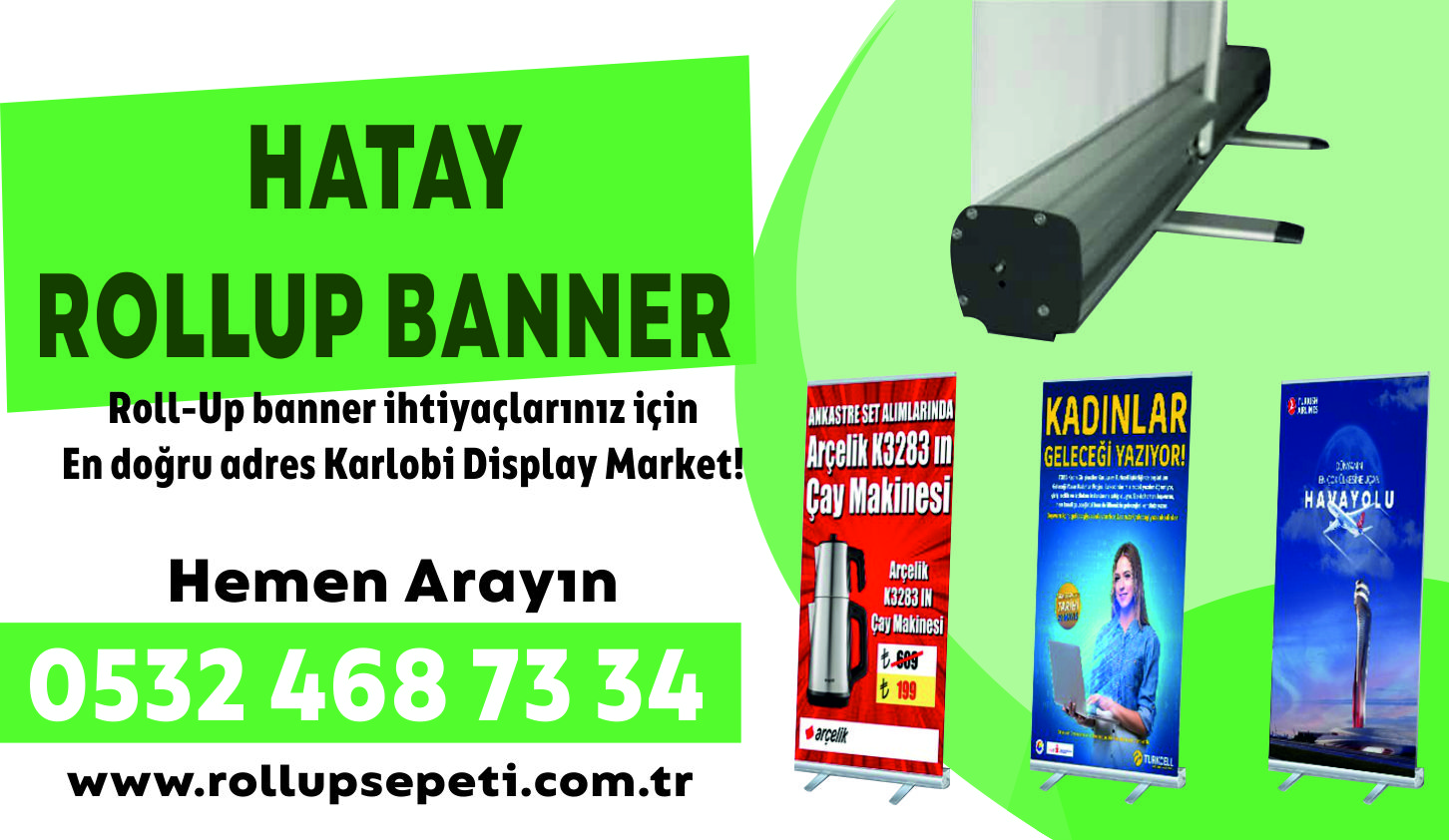 Hatay Rollup Banner