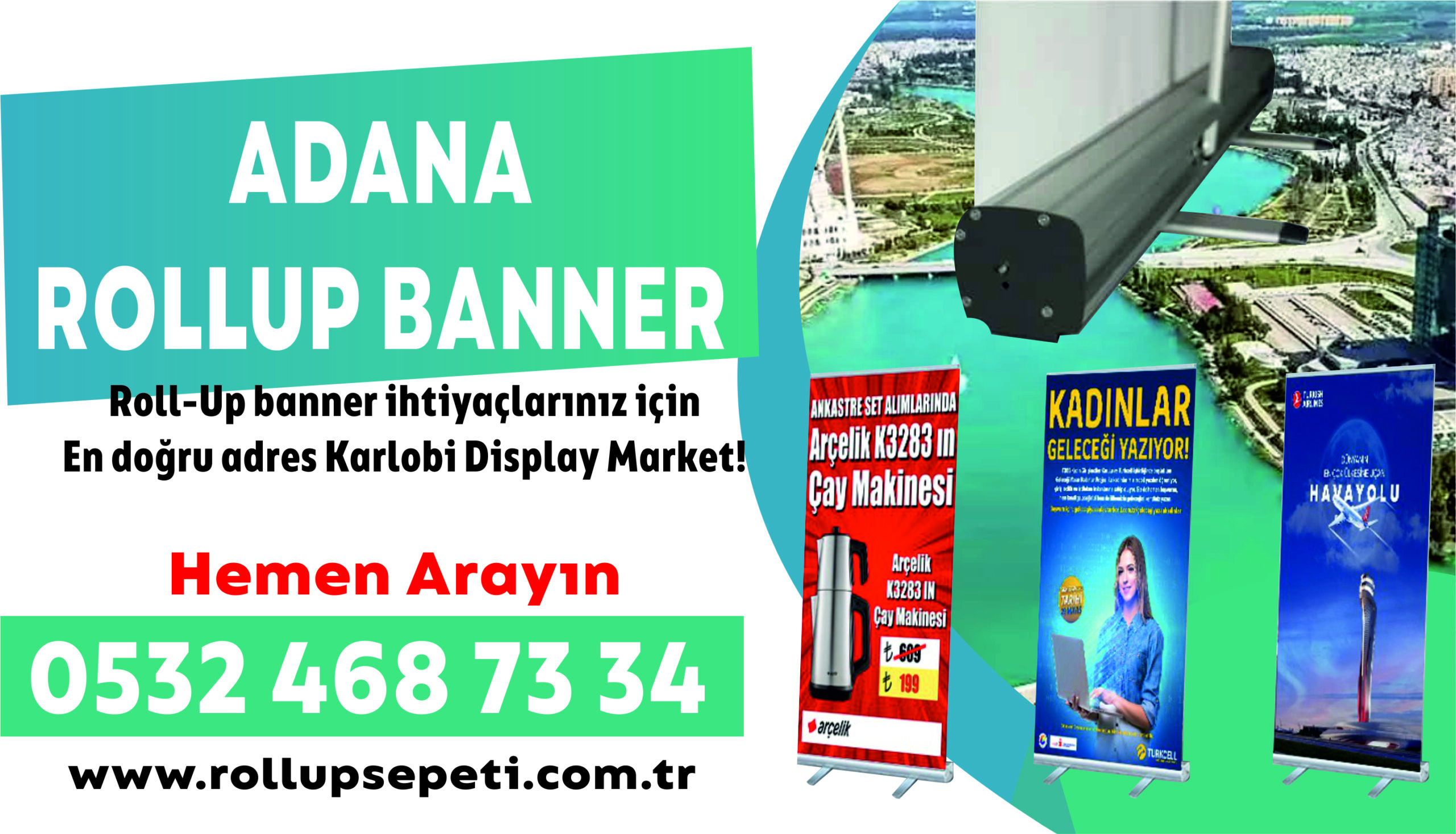 Adana Rollup Banner