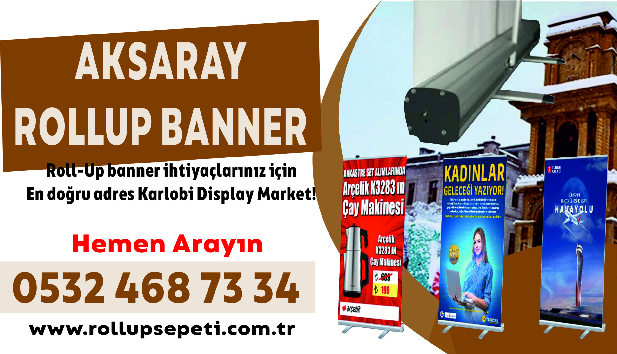 Aksaray Rollup Banner