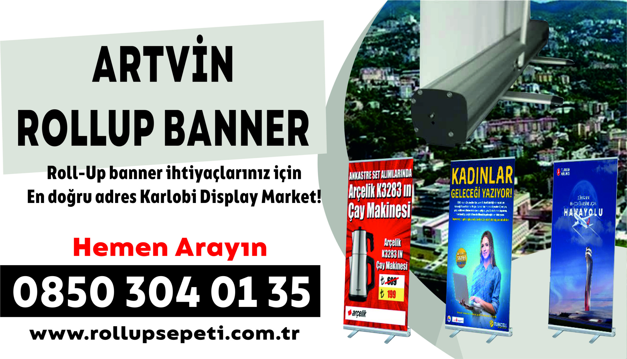 Artvin Rollup Banner