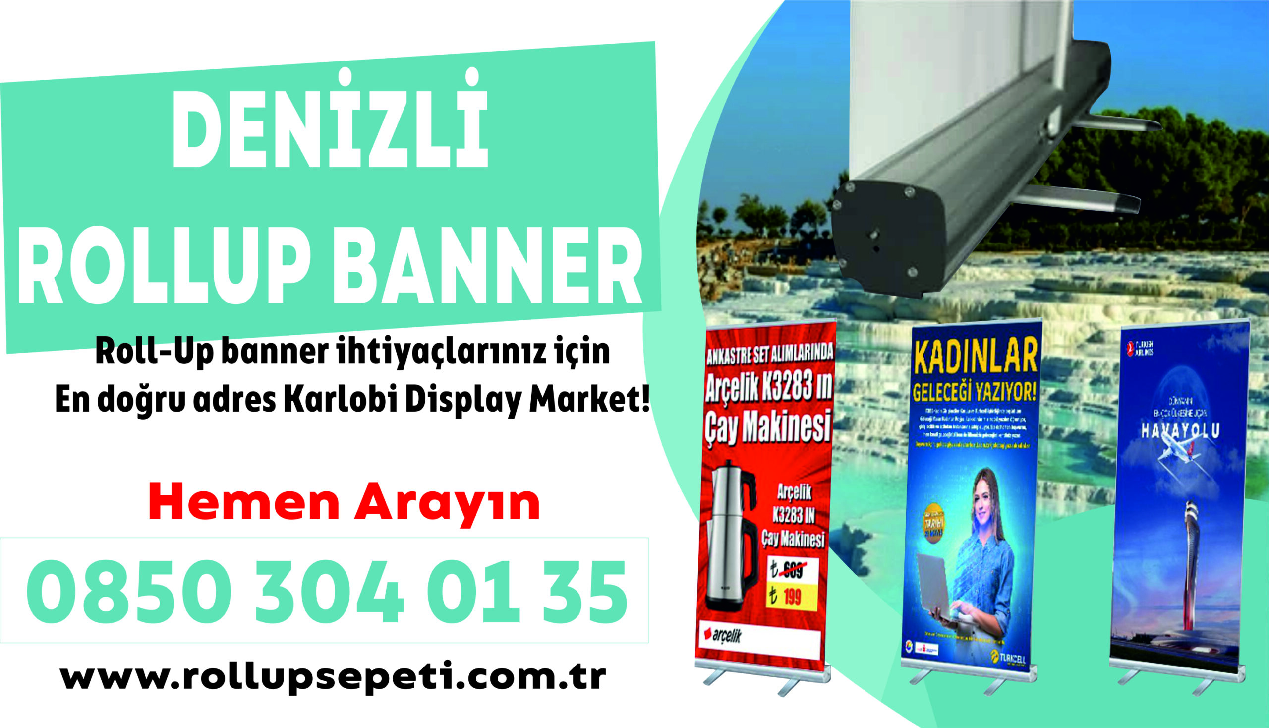 Denizli Rollup Banner