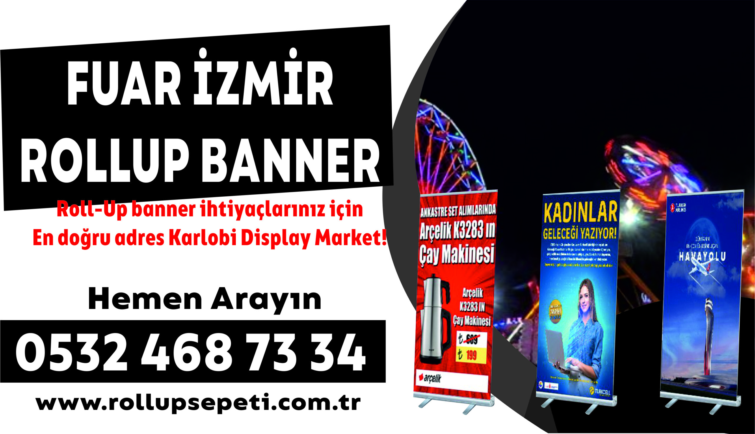 Fuar İzmir Rollup Banner