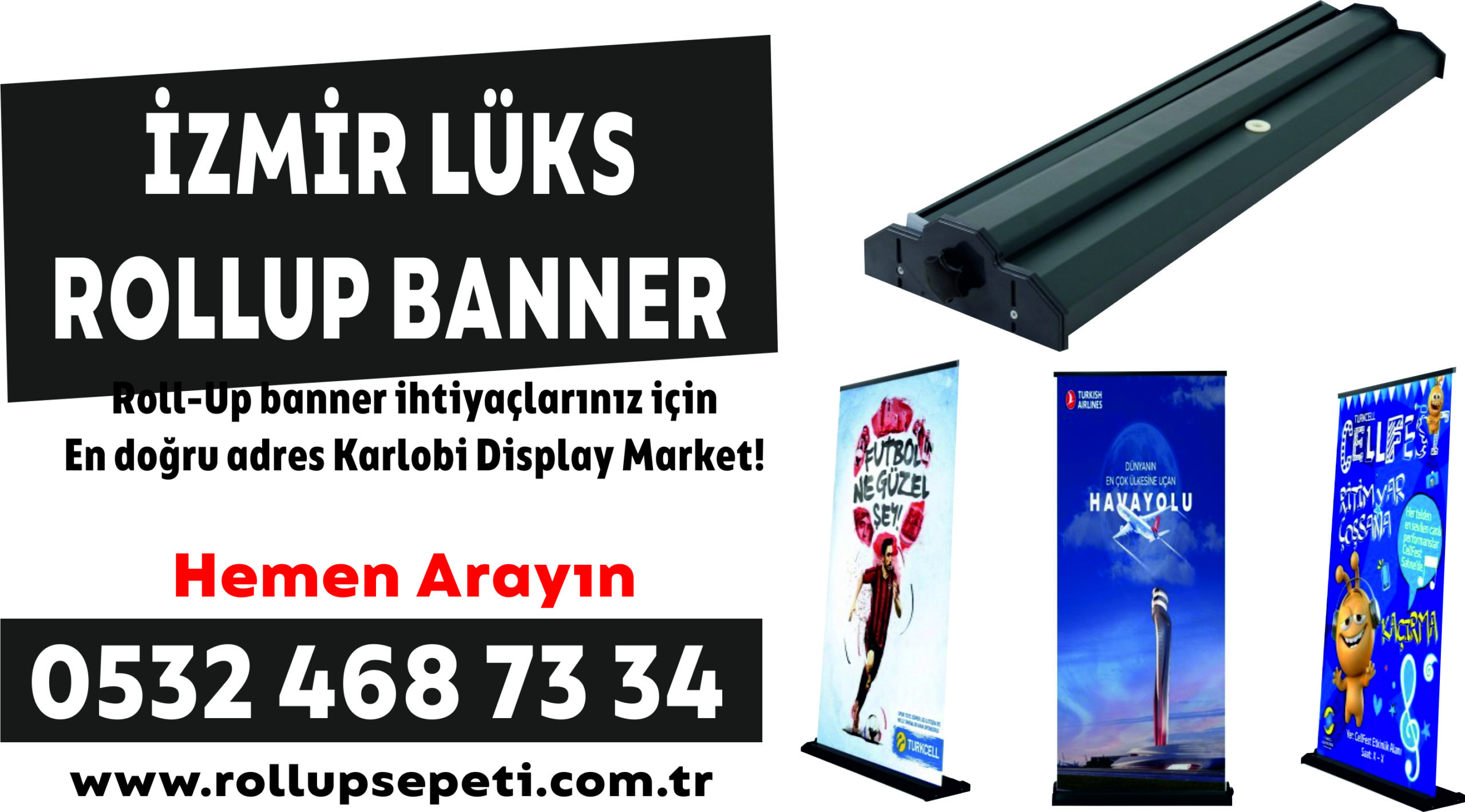 İzmir Lüks Rollup Banner