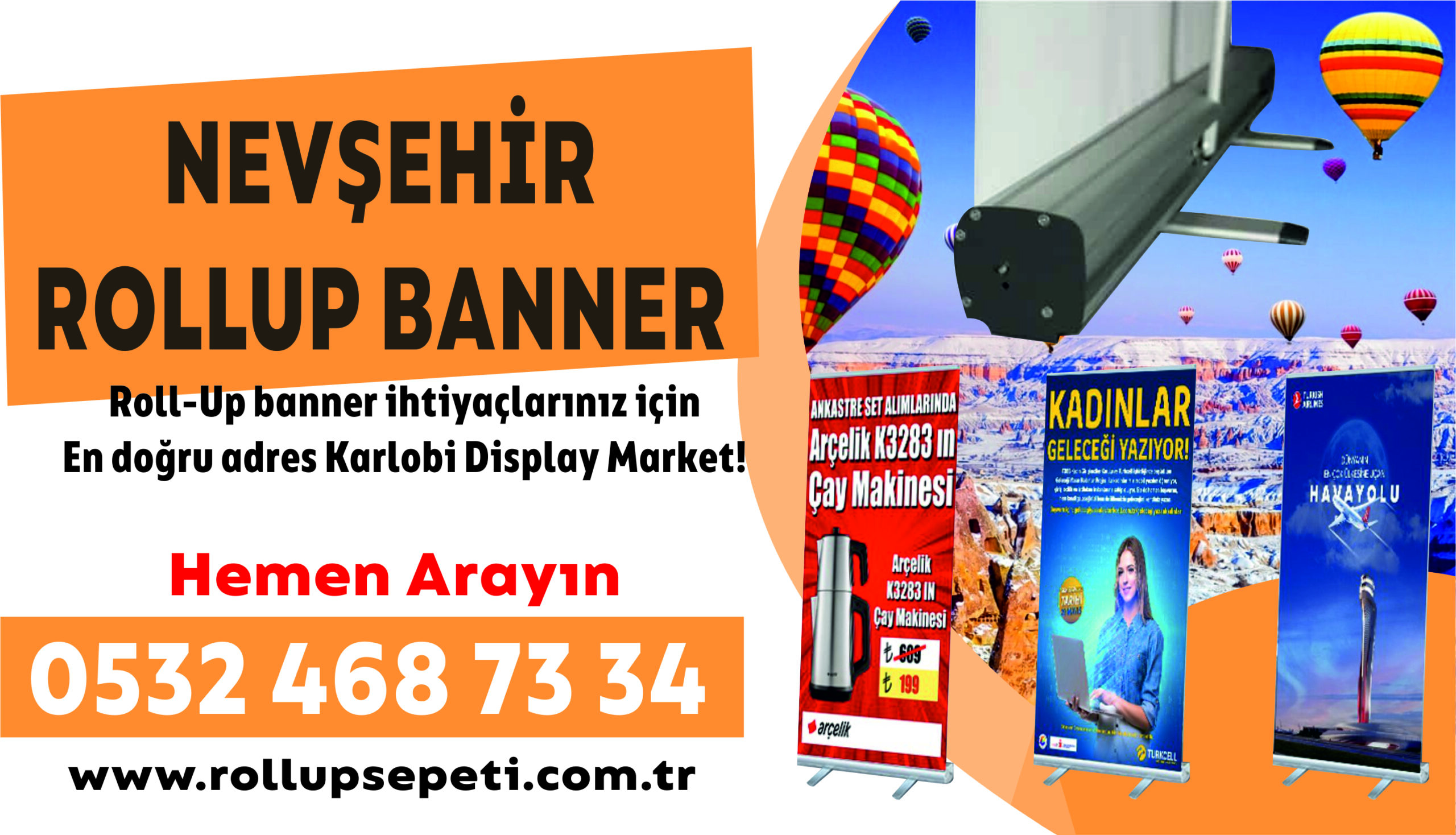 Nevşehir Rollup Banner