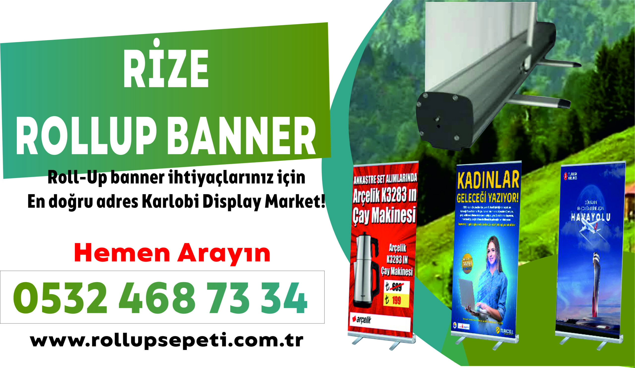 Rize Rollup Banner