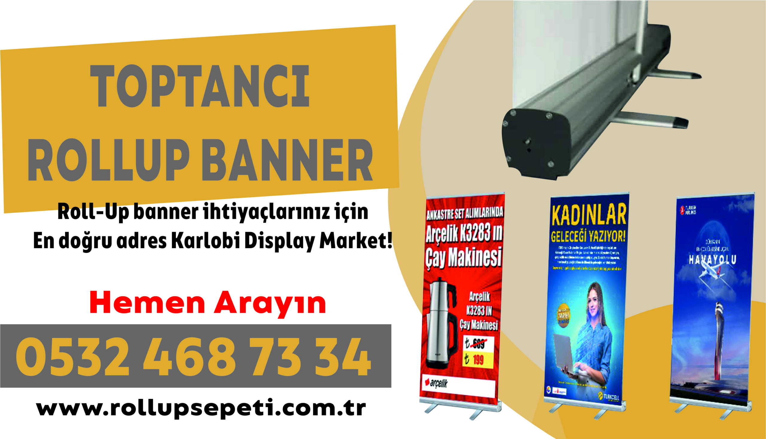 Toptancı Rollup Banner