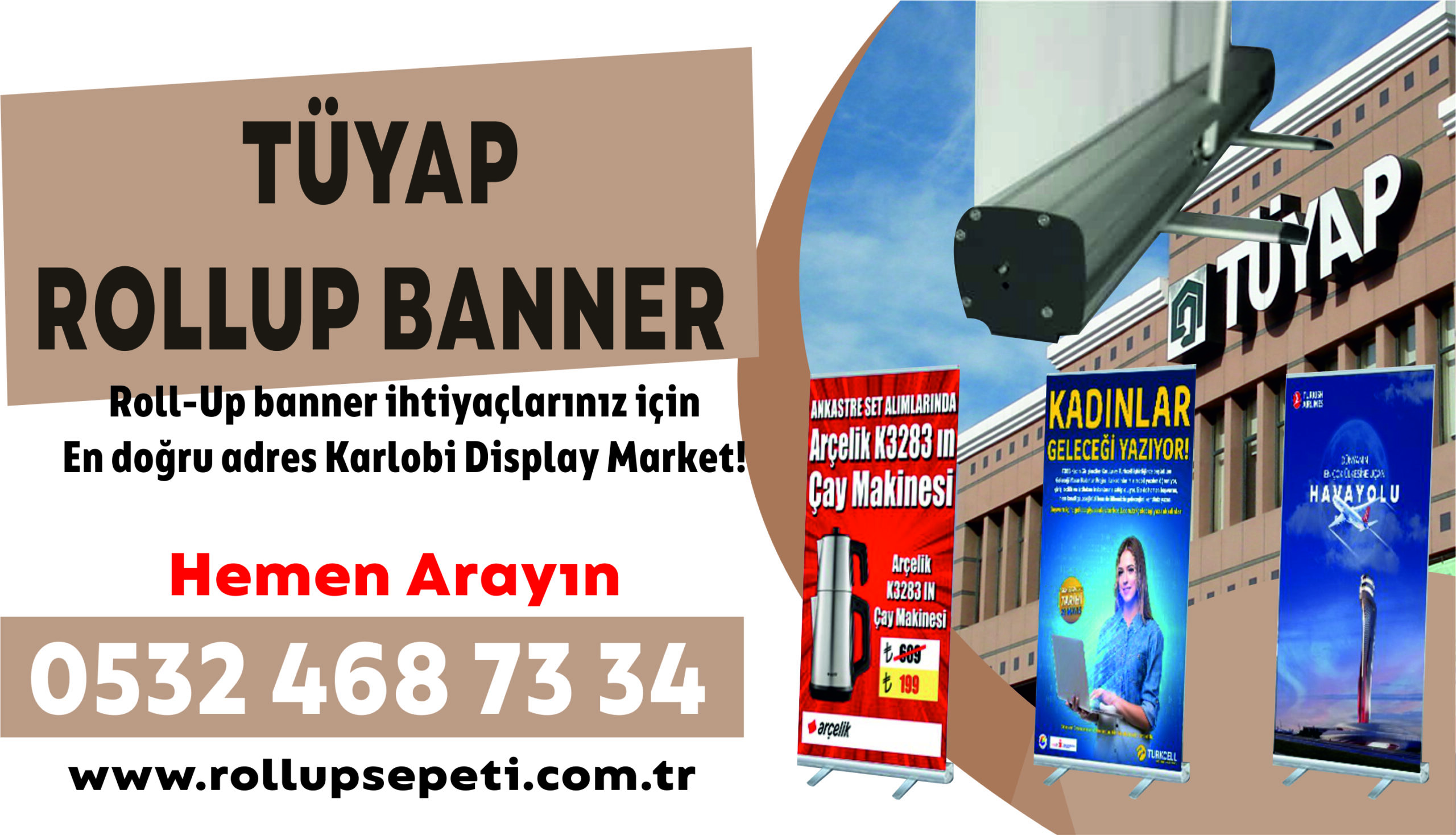 TÜYAP Fuar Rollup Banner