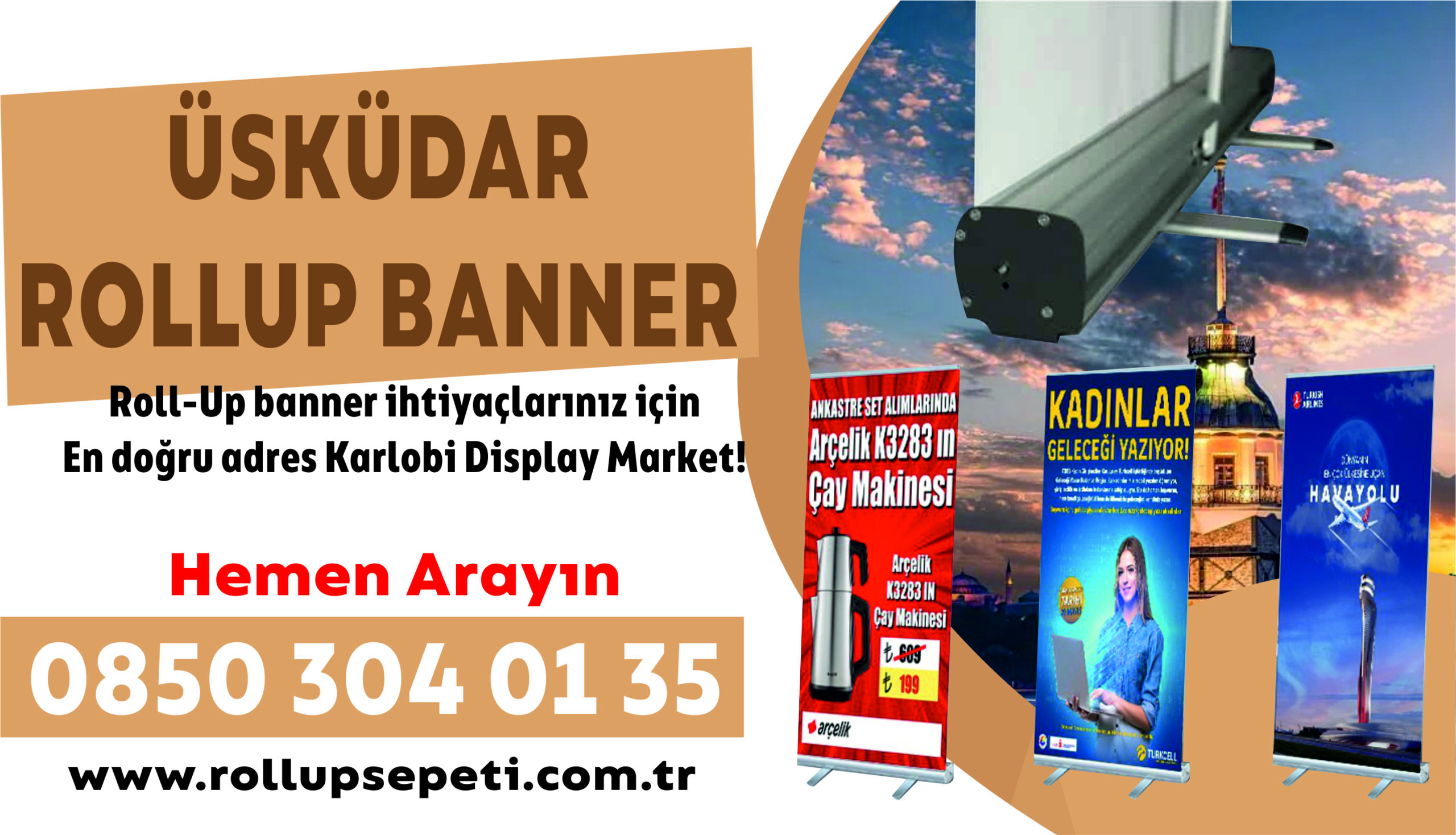Üsküdar Rollup Banner