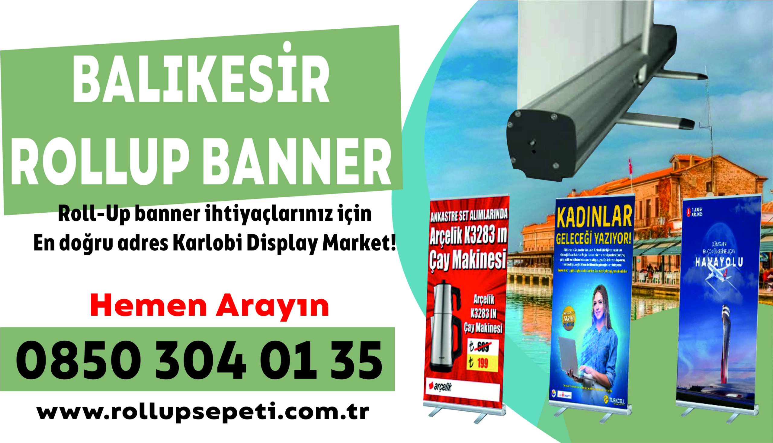 Balıkesir Rollup Banner