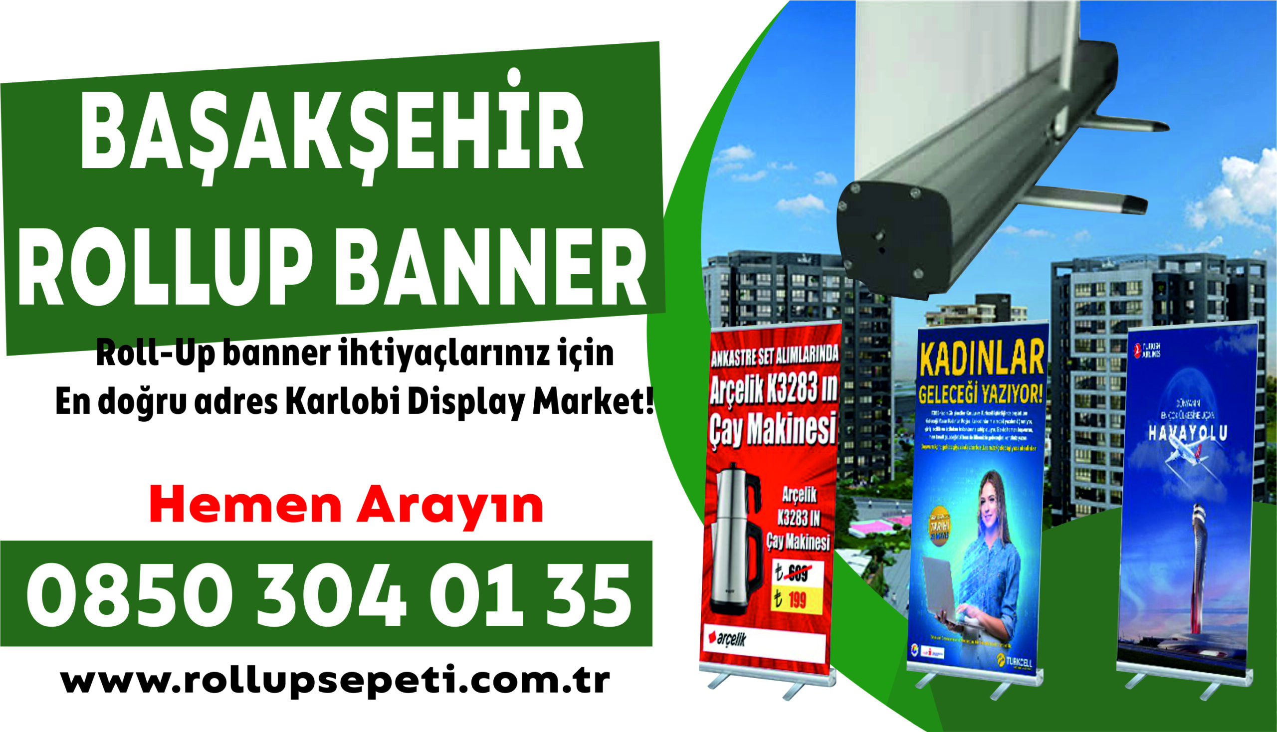 Başakşehir Rollup Banner