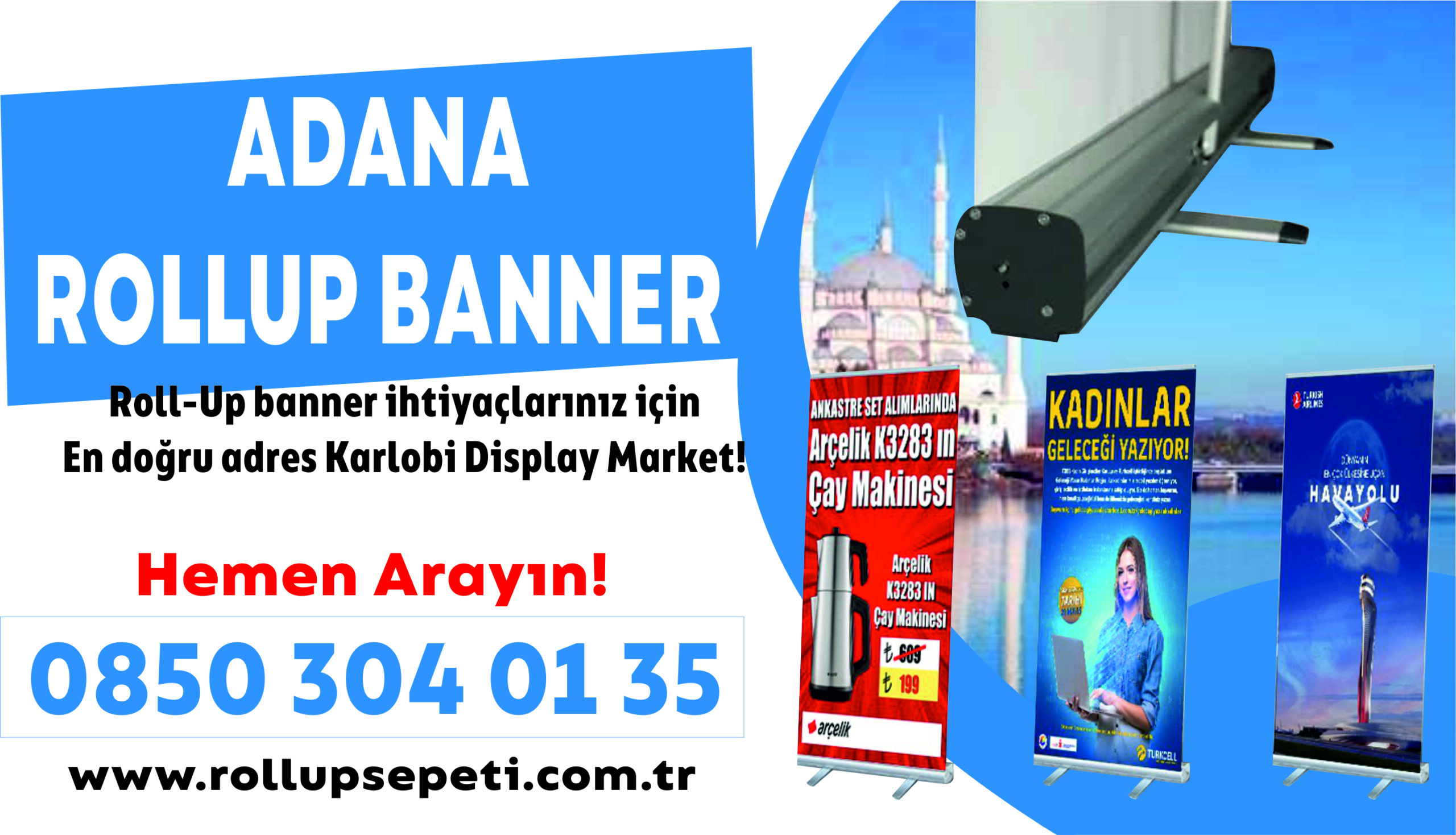 Adana Rollup Banner
