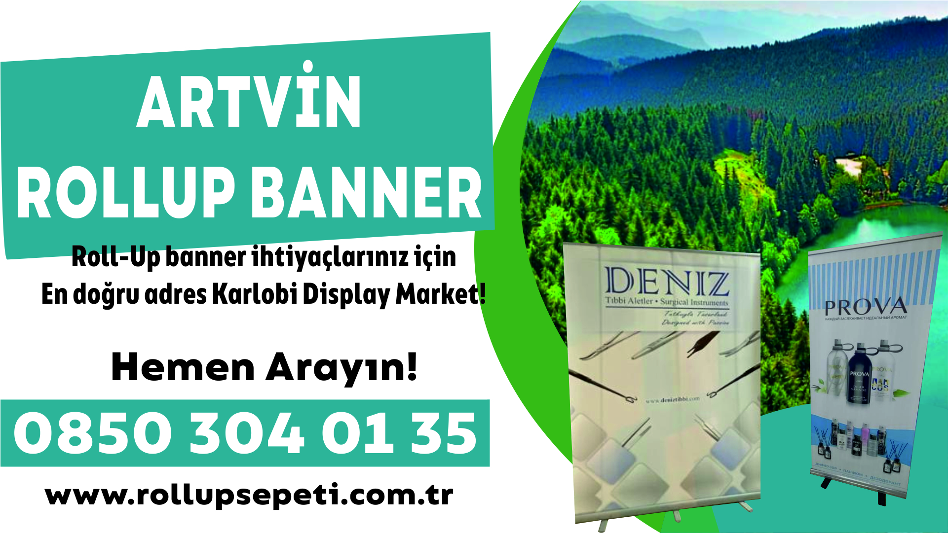 Artvin Rollup Banner