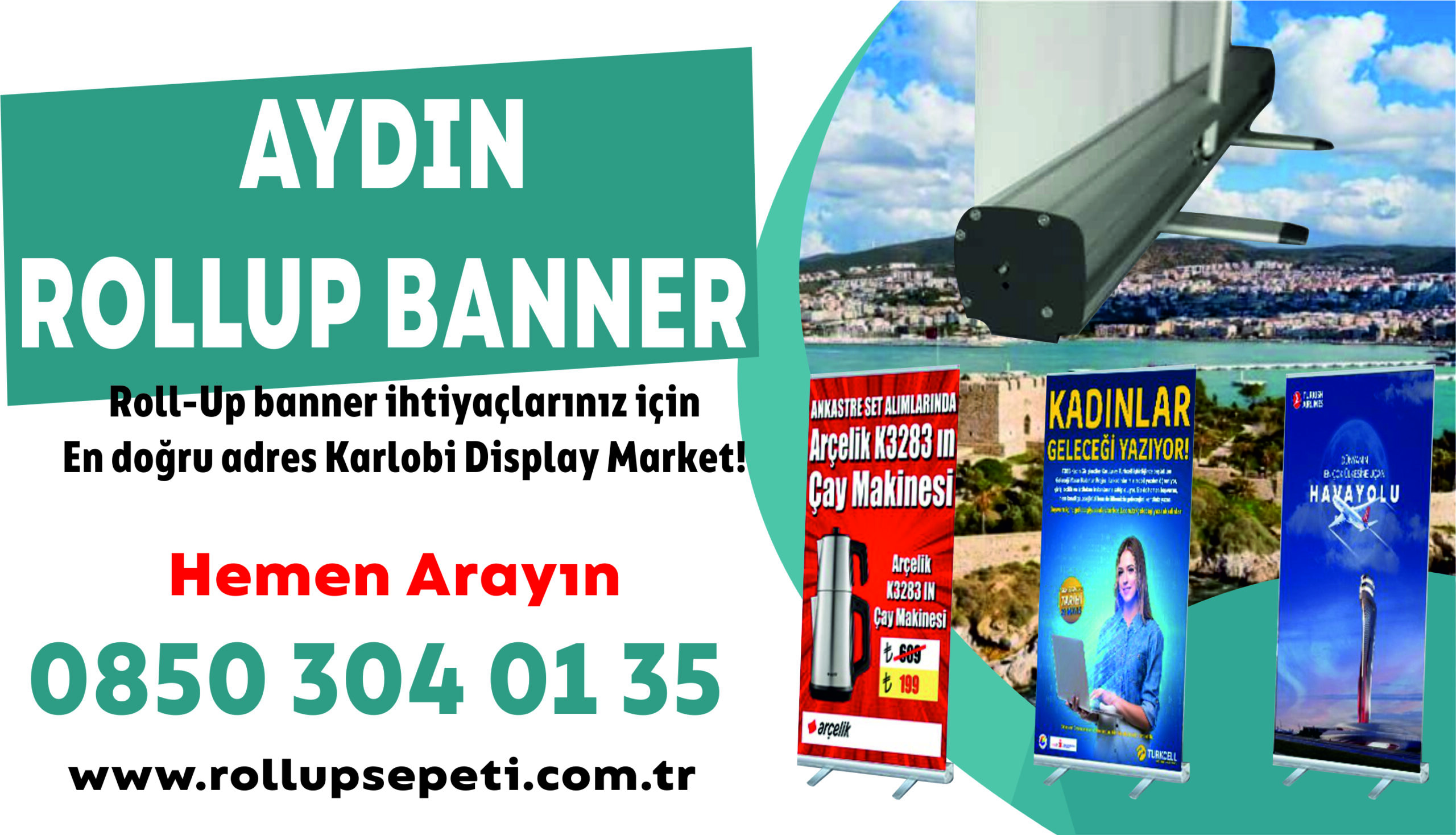 Aydın Rollup Banner