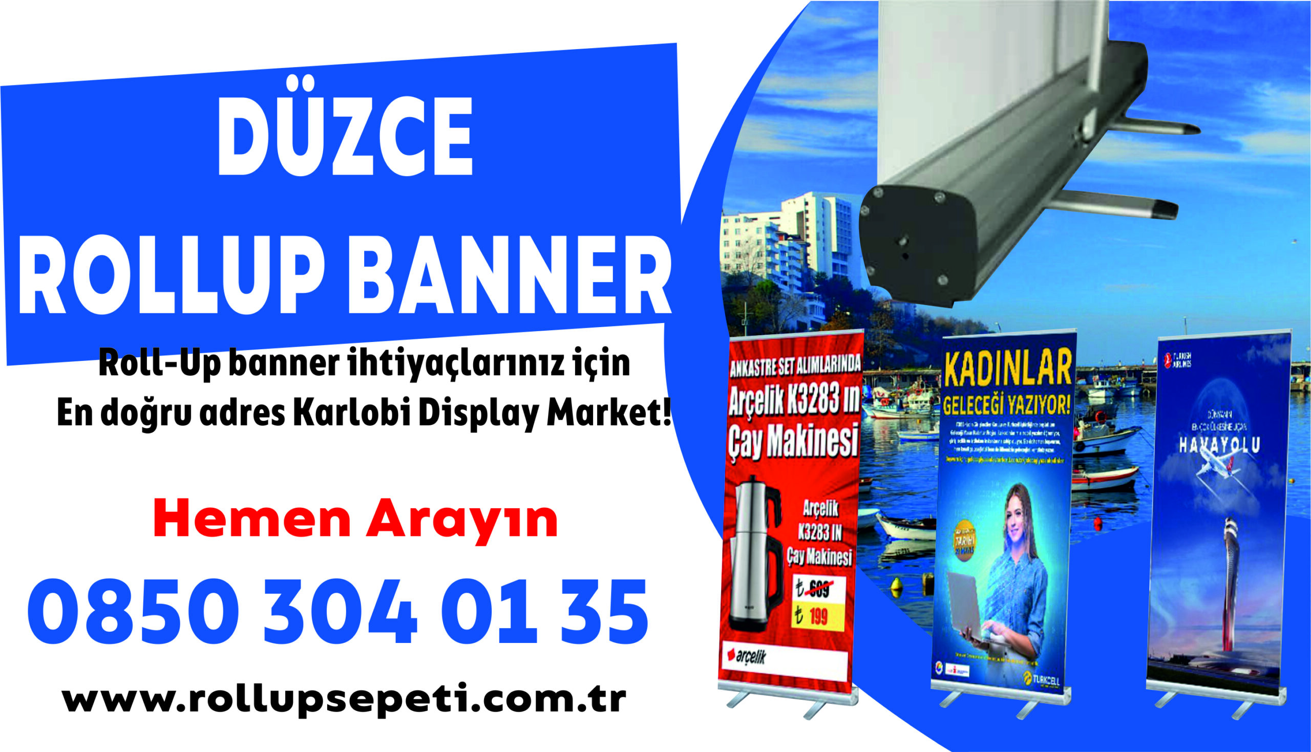 Düzce Rollup Banner