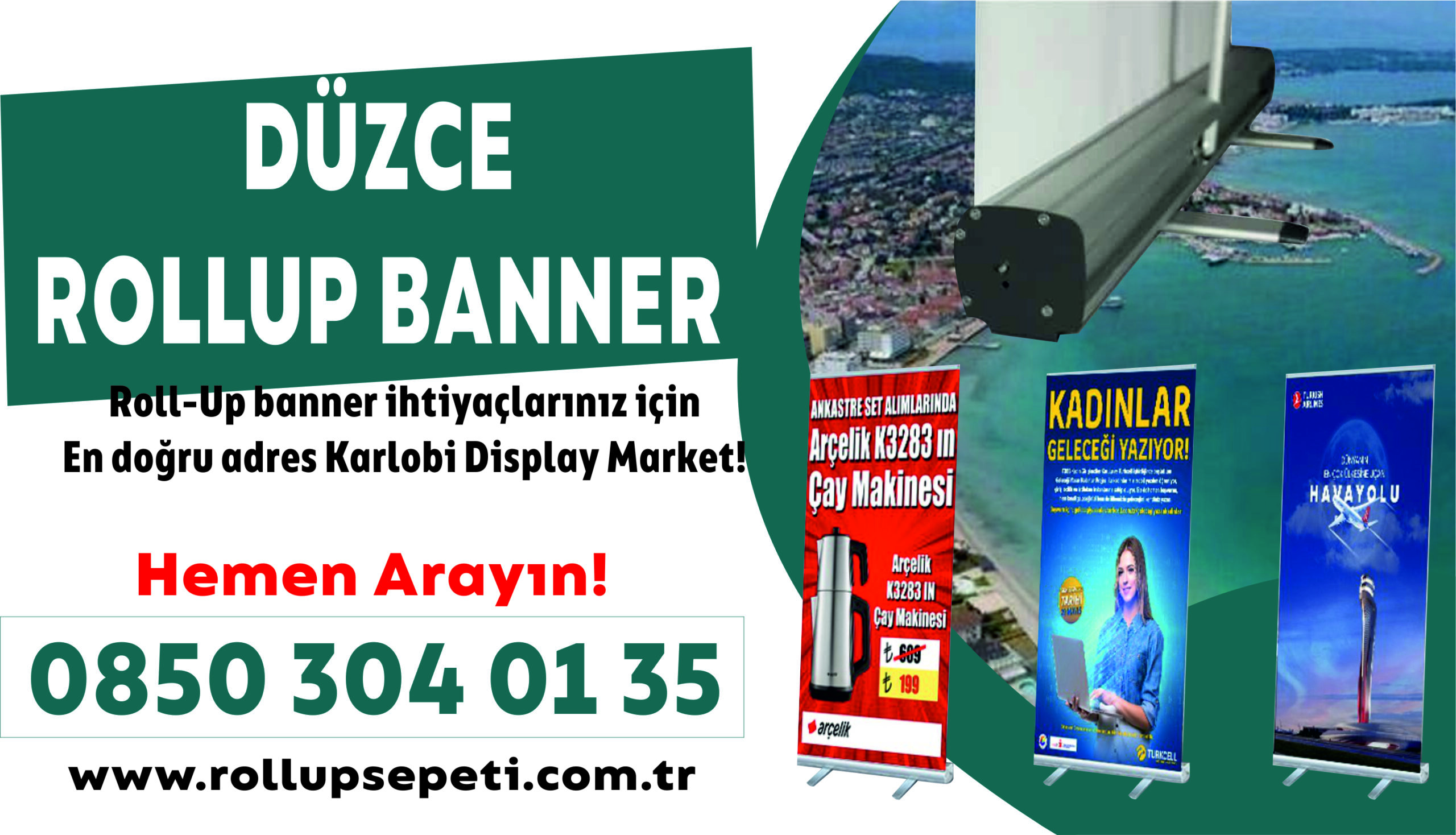 Düzce Rollup Banner