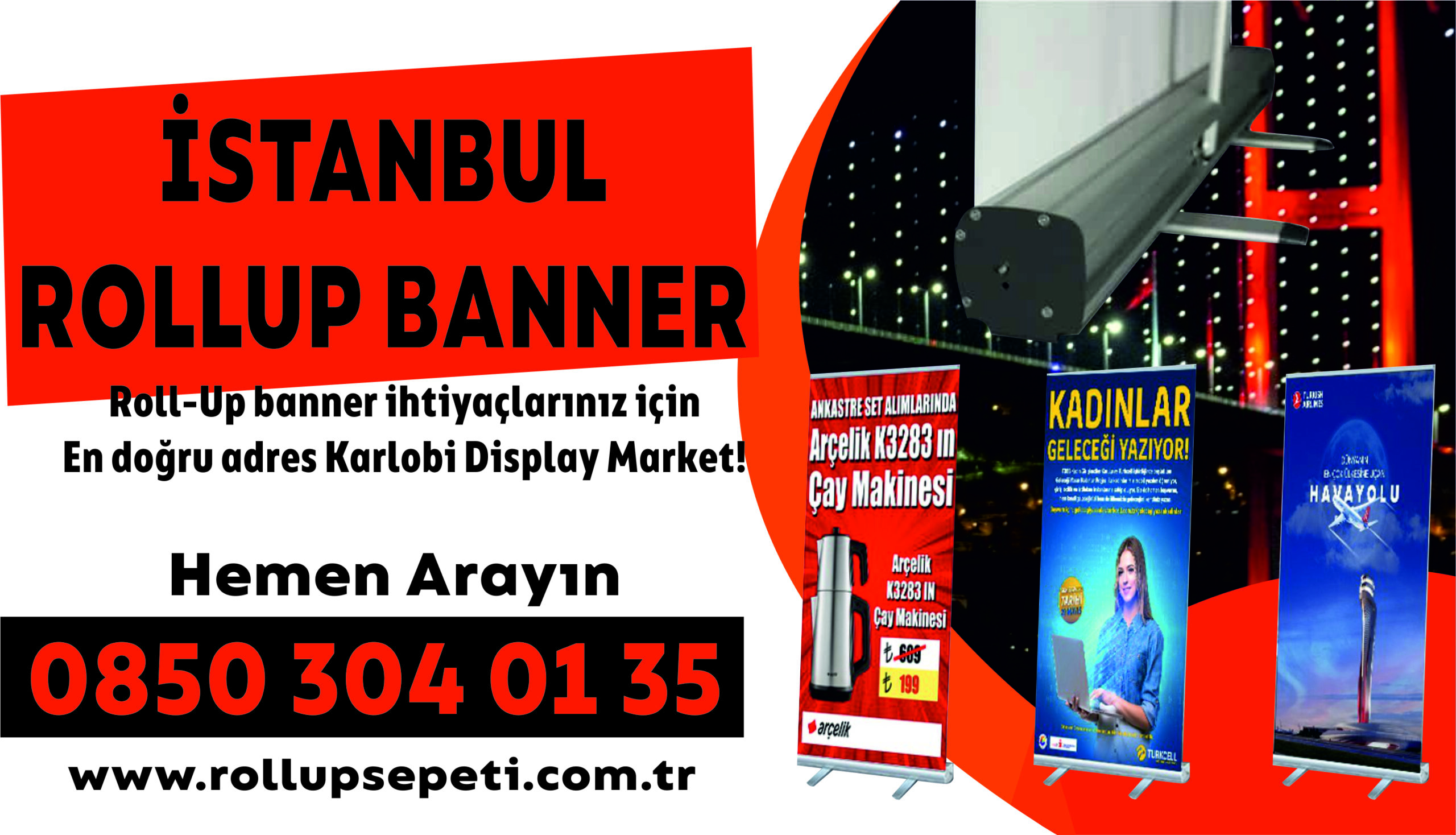 İstanbul Rollup Banner