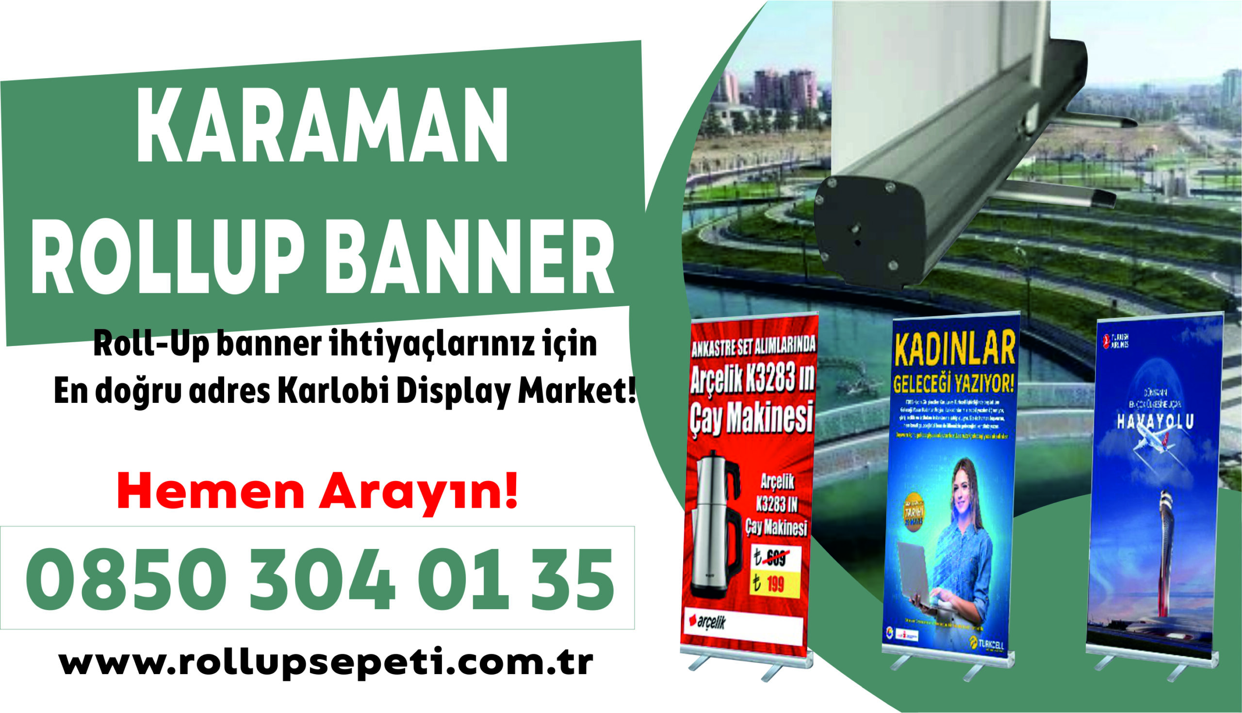 Karaman Rollup Banner