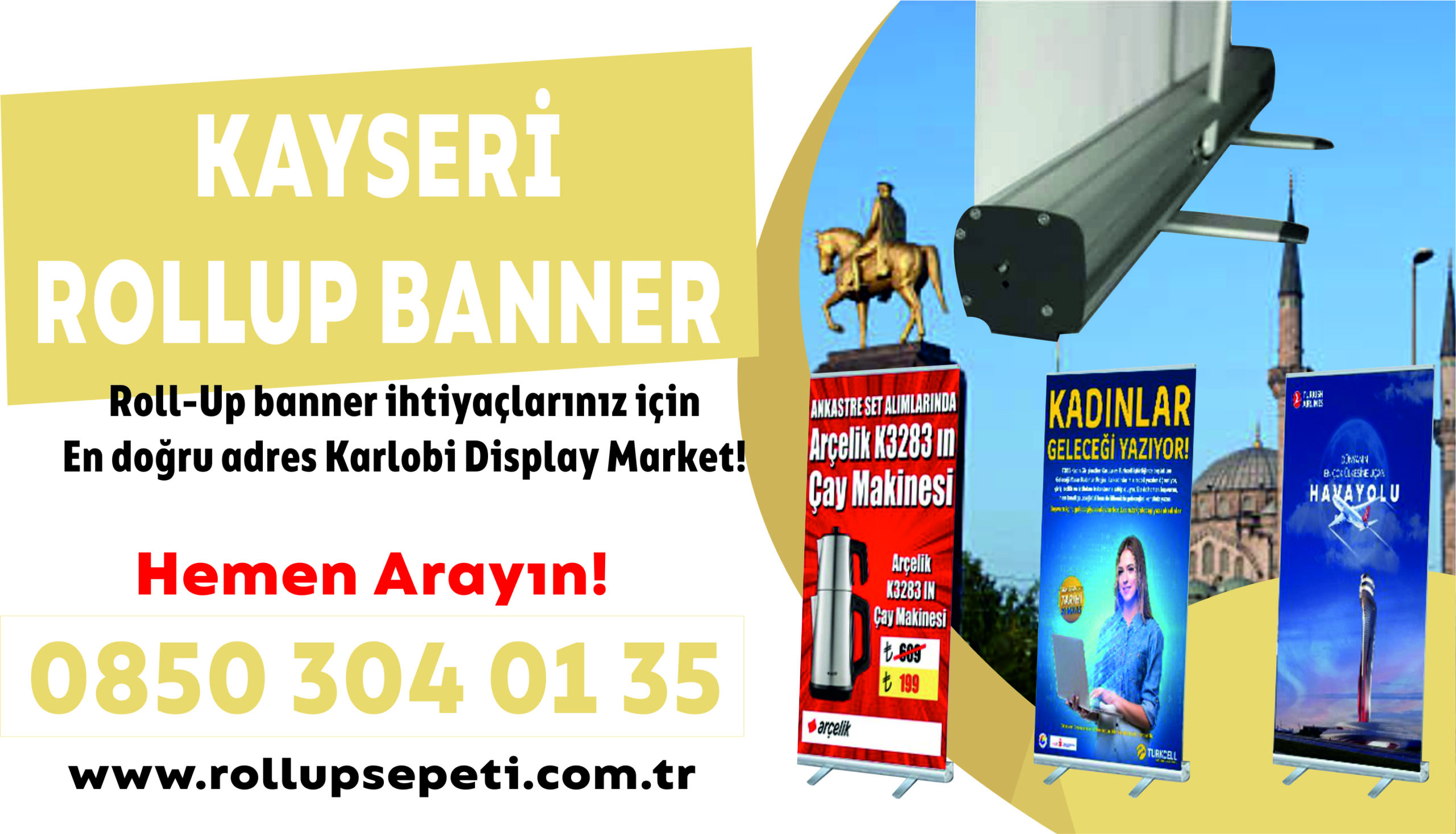 Kayseri Rollup Banner
