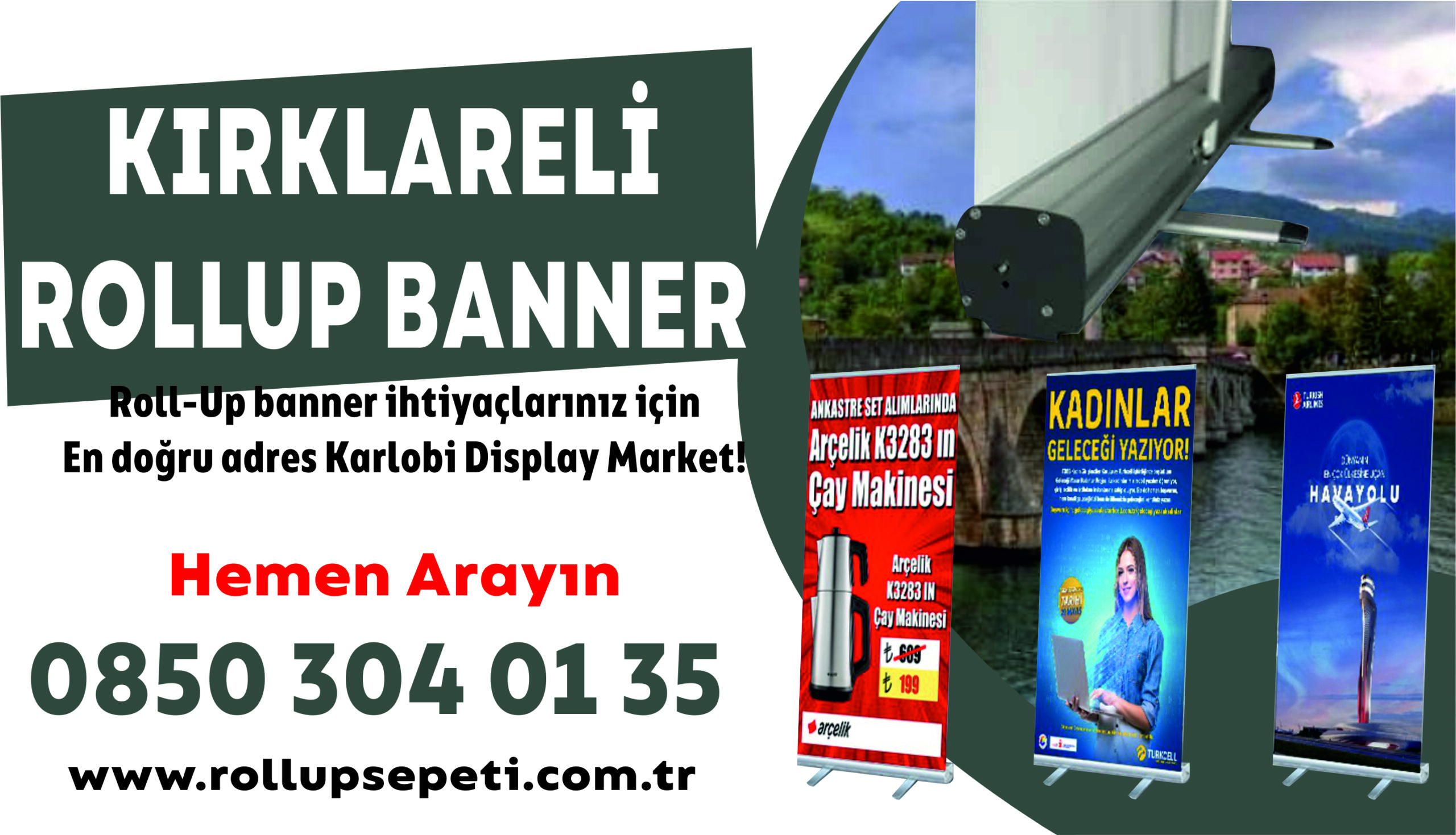 Kırklareli Rollup Banner