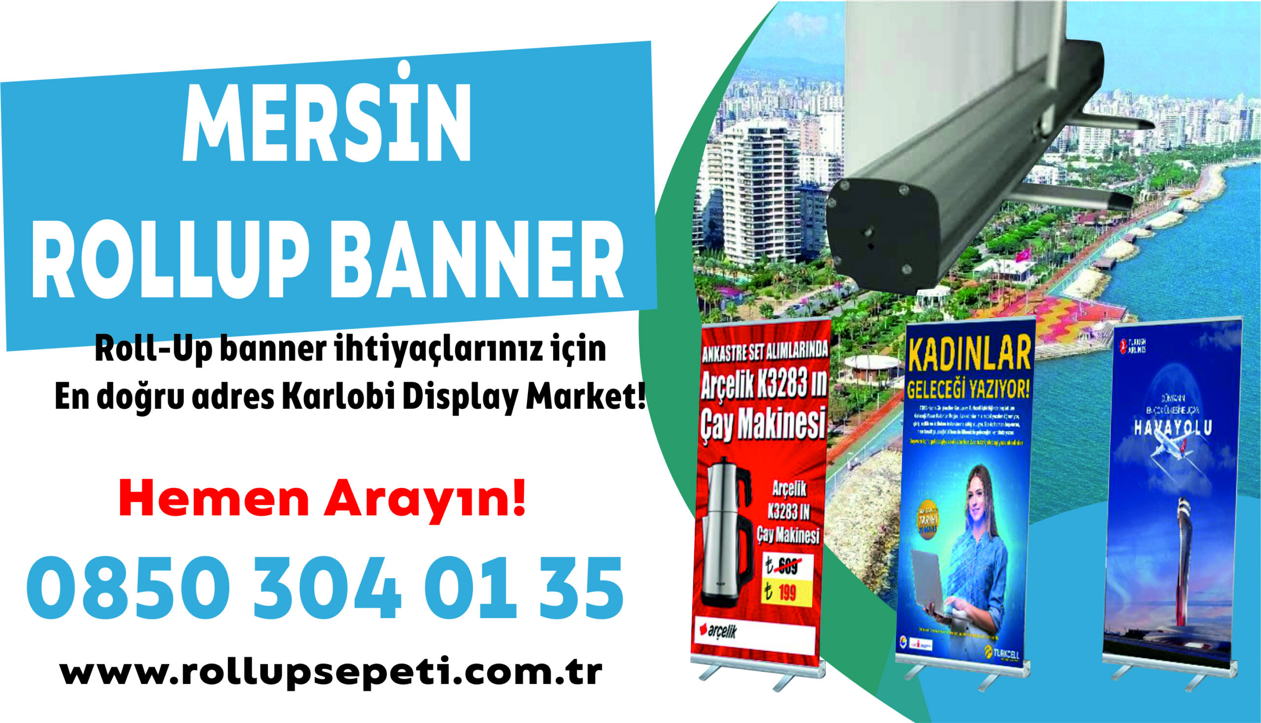 Mersin Rollup Banner