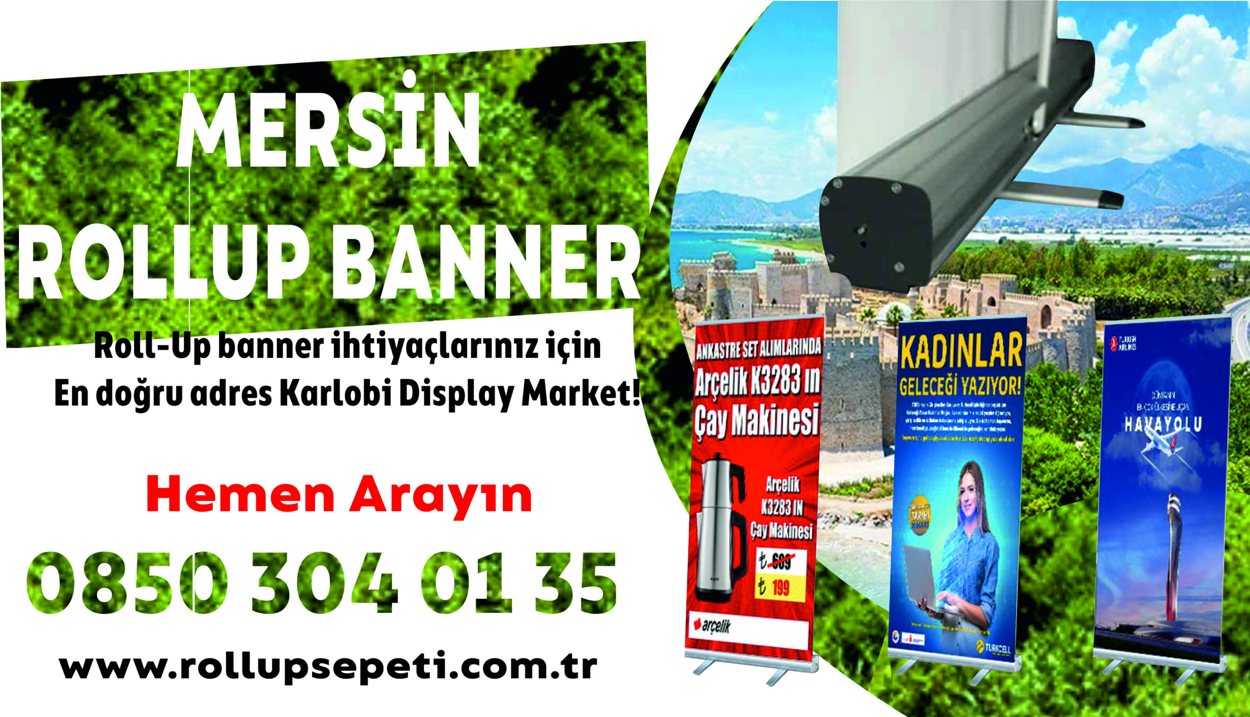 Mersin Rollup Banner