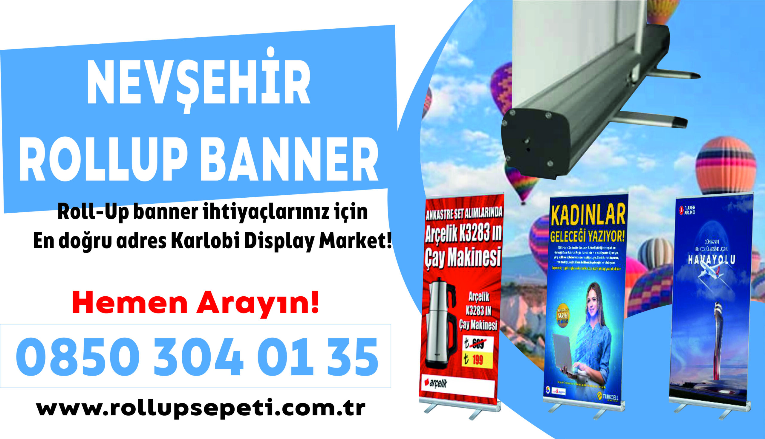 Nevşehir Rollup Banner