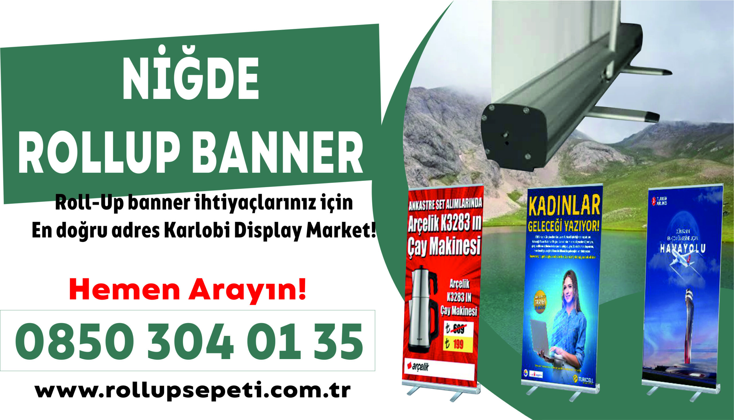 Niğde Rollup Banner