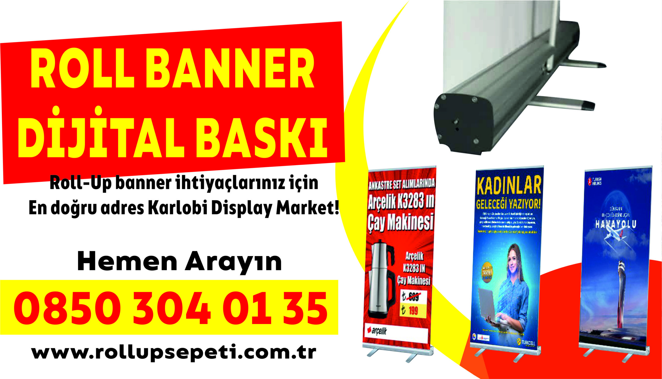 Roll Banner Dijital Baskısı